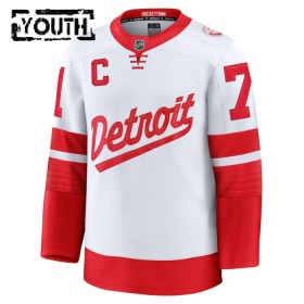 Børn NHL Detroit Red Wings Trøje 2024-25 Fanatics Premium NHL Stadium Series Dylan Larkin Hvid